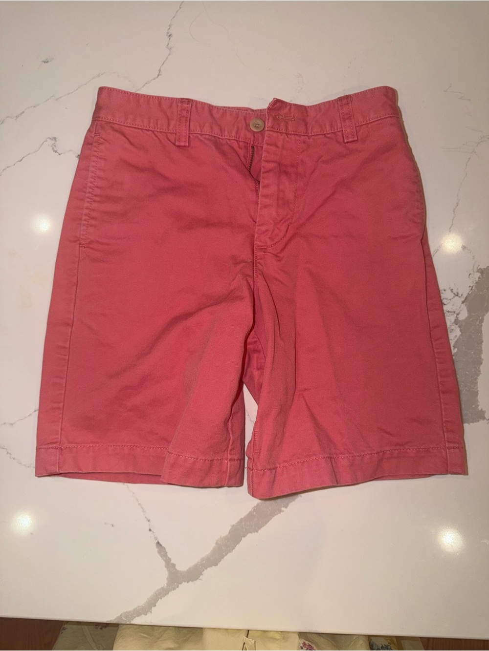 Vineyard Vines Boys Classic Coral Chino/Golf Shorts